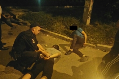 Задержание дебоширов Пресс-служба ГУ МВД по Иркутской области