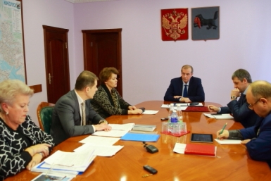 Совещание Пресс-служба правительства Приангарья