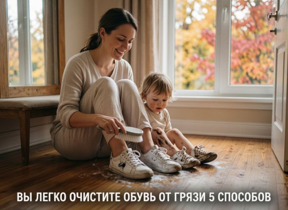 Осенняя грязь не приговор: вот вам 5 способов идеально очистить обувь - и до белого блеска