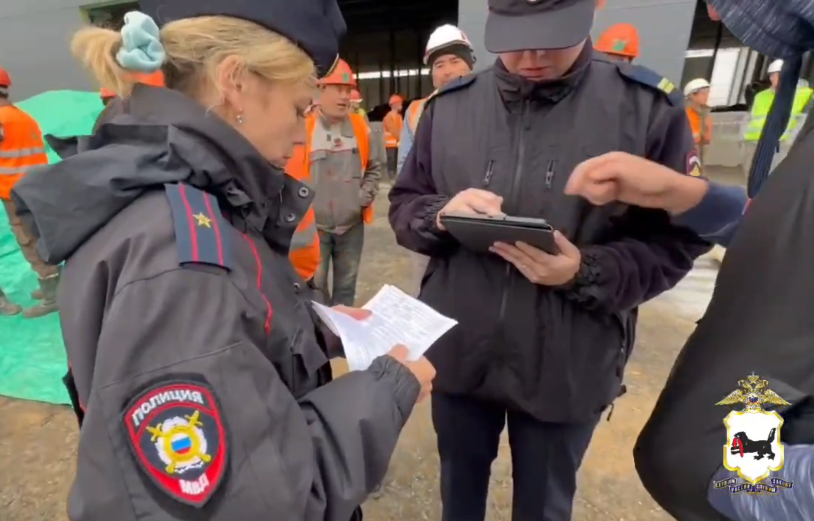 В Иркутске проверили мигрантов на стройках и в точках общепита МВД по Иркутской области
