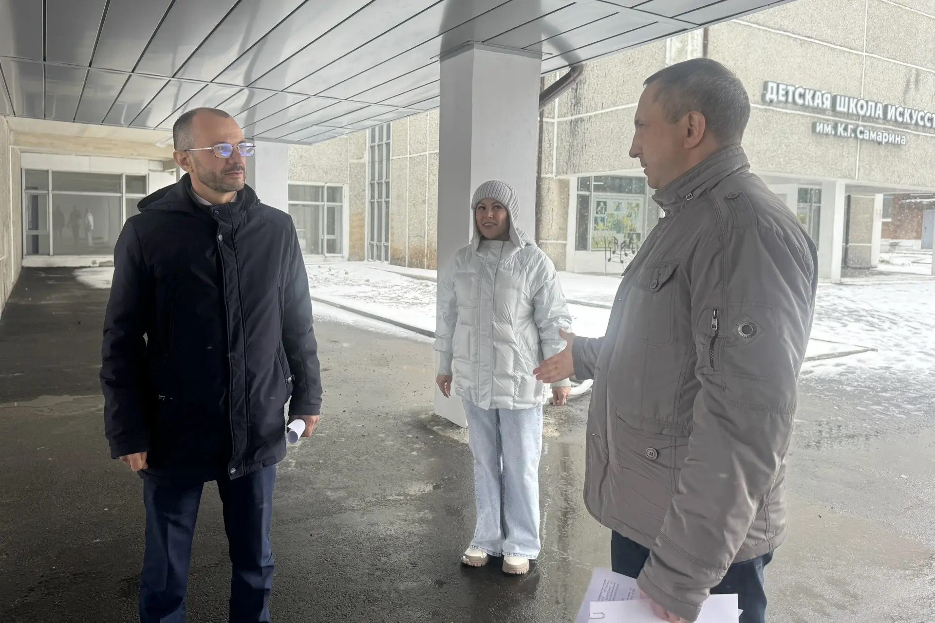 Осмотр ДШИ в Шелехове Пресс-служба правительства Иркутской области