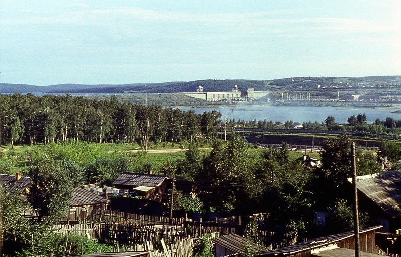 Лисиха и ГЭС. 1980-е годы